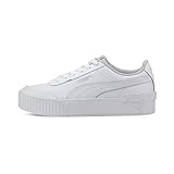 PUMA Damen Carina Lift TW Sneaker, Weiß White White, 36 EU
