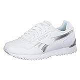 Reebok Damen ROYAL Glide Ripple Clip Sneaker, White White Silver Met, 38 EU