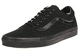 Vans Old Skool, VD3HBKA, Unisex-Erwachsene Sneakers, Schwarz (black/black (canvas), 42.5 EU